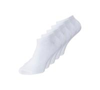 Kurzsocken JACK & JONES "JACDONGO SOCKS 5 PACK NOOS", Herren, weiß, Baumwollmischung, uni, Socken (38909547-0) weiß