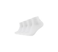 Kurzsocken JOOP "Kurzsocken 4er Pack", Herren, Gr. 43/46, weiß, 83% Baumwolle, 14% Polyamid, 3% Elasthan, uni, Socken (22177660-43) weiß