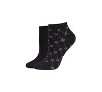 Kurzsocken JOOP, Damen, Gr. 39-42, schwarz, Obermaterial: 70% Baumwolle, 28% Polyester, 2% Elasthan, Socken (95893329-39) schwarz