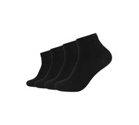 Kurzsocken JOOP "Kurzsocken 4er Pack", Herren, Gr. 43/46, schwarz, 83% Baumwolle, 14% Polyamid, 3% Elasthan, uni, Socken (59393413-43) schwarz