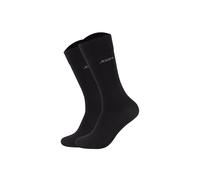 Kurzsocken JOOP "Socken Unisex premium essential organic cotton Socks 2p 2er Pack", Damen, Gr. 39-42, schwarz, Obermaterial: 62% Baumwolle CO(Bio). 36% Polyamid PA. 2% Elasthan EL., Socken (33077205-3