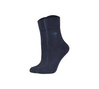 Kurzsocken JOOP "Socken Women for your daily glam cotton Socks 1p 2er Pack", Damen, Gr. 35-38, blau (dunkelblau), Obermaterial: 88% Baumwolle CO. 9% Polyamid PA. 3% Elasthan EL., Socken (13783525-35)