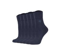 Kurzsocken JOOP "Socken Women for your daily glam cotton Socks 6p 6er Pack", Damen, Gr. 35-38, blau (dunkelblau), Obermaterial: 88% Baumwolle CO. 9% Polyamid PA. 3% Elasthan EL., Socken (55838731-35)