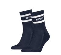 Kurzsocken LEVI'S, Herren, Gr. 35-38, blau (navy), Obermaterial: 77% Baumwolle, 19% Polyester, 3% Elasthan, 1% Polyamid, Socken (55925928-35) navy