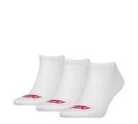 Levi's Unisex Sneaker Socks, White, 39/42