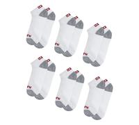Levi's Kids Unisex Kinder Lhn Box Tab Low Cut 6pk Strumpfwaren, Weiß, 35 EU