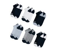 Kurzsocken LEVI'S KIDS "LHN BOX TAB LOW CUT 6PK MarkeL", Mädchen, Gr. 7 (35/37), blau (marineblaus), Materialmix, Socken, UNISEX (87553427-7) marineblaus