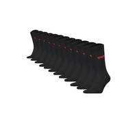 Kurzsocken LEVI'S "Socken 12er Pack", Herren, Gr. 43-46, schwarz, Obermaterial: 74% Baumwolle CO. 21% Polyester PES. 3% Elasthan EL. 2% Polyamid PA., Socken (82176764-43) schwarz