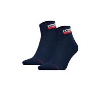 Levi's® Socken mit Stretch-Anteil im 2er-Pack in Marine, Größe 39-42