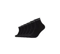 Mustang 6er Pack Midi Socken Herren schwarz, 39-42