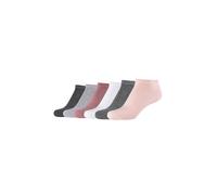 Kurzsocken MUSTANG "casual", Damen, Gr. 39-42, rosette, Baumwollmischung, normal, Socken, mit elastischem Komfortbund (95584939-39) rosette