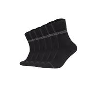 Kurzsocken MUSTANG "Socken Casual Organic Cotton Socks 6-Pack 6er Pack", Herren, Gr. 39-42, schwarz, Obermaterial: 73% Baumwolle CO. 23% Polyester PES. 2% Polyamid PA. 2% Elasthan EL., Socken (1754974