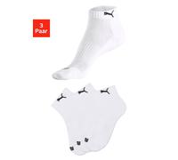 Puma Quarter Cushioned Socken 3-Pack weiß : 43-46