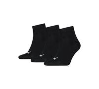 Puma Unisex Plain Quarter 3 pack