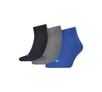PUMA Unisex Plain Quarter 3 pack