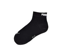 PUMA Unisex Quarter Socken, 9er Pack - Quarter Plain ECOM 9P, Logo, einfarbig Schwarz 39-42