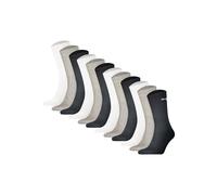 Kurzsocken PUMA "Socken 12er Pack", Herren, Gr. 43-46, bunt (schwarz, weiß, grau), Obermaterial: 74% Baumwolle CO. 21% Polyester PES. 3% Polyamid PA. 2% Elasthan EL., Socken (43251565-43) schwarz, wei