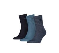 Kurzsocken PUMA "Socken 3er Pack", Herren, Gr. 39-42, blau, Obermaterial: 78% Baumwolle CO. 18% Polyester PES. 2% Polyamid PA. 2% Elasthan EL., Socken (63733359-39) blau