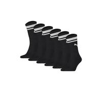 Kurzsocken PUMA "Socken 6er Pack", Damen, Gr. 43-46, schwarz, Obermaterial: 62% Baumwolle CO. 31% Polyester PES. 5% Polyamid PA. 2% Elasthan EL., Socken (31364237-43) schwarz