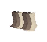 Kurzsocken PUMA "Socken 6er Pack", Herren, Gr. 35-38, braun (braun, mix), Obermaterial: 74% Baumwolle CO. 21% Polyester PES. 3% Polyamid PA. 2% Elasthan EL., Socken (47312157-35) braun, mix
