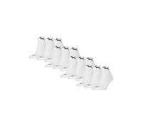 Kurzsocken PUMA "Socken Cushioned Quarter 12P 12er Pack", Herren, Gr. 39-42, braun (weiß), Obermaterial: 82% Baumwolle CO. 16% Polyester PES. 1% Elasthan EL. 1% Polyamid PA., Socken (76108044-39) weiß
