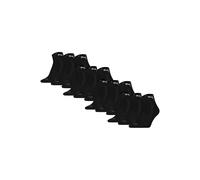 PUMA Unisex Quartersocken, 12er Pack - Cushioned Quarter 12P, Logo, einfarbig Schwarz 43-46