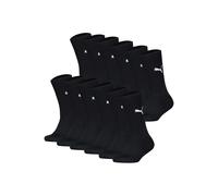 Kurzsocken PUMA "Socken Easy Rider 12P 12er Pack", Mädchen, Gr. 31-34, schwarz, Obermaterial: 70% Baumwolle CO. 15% Polyester PES. 13% Polyamid PA. 2% Elasthan EL., Socken (27693002-31) schwarz