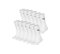 Kurzsocken PUMA "Socken Easy Rider 12P 12er Pack", Mädchen, Gr. 31-34, weiß, Obermaterial: 70% Baumwolle CO. 15% Polyester PES. 13% Polyamid PA. 2% Elasthan EL., Socken (86037225-31) weiß