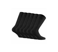 Kurzsocken ROHNER SOCKS "Socken Cotton 3er Pack 6er Pack", Damen, Gr. 43-46, schwarz, Obermaterial: 65% Wolle mw. 25% Baumwolle CO. 8% Polyamid PA. 2% Elasthan EL., Socken (94958502-43) schwarz