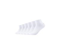 s.Oliver Kurzsocken "originals" Unisex 6er-Pack 39-42 Weiß Baumwollmischung