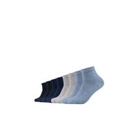 s.Oliver RED LABEL Socken in Melange-Optik im 4er-Pack in Jeansblau, Größe 39-42