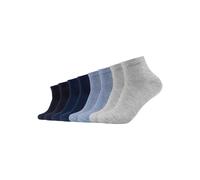 s.Oliver Unisex Kurzsocken Basic bequem für Herren und Damen Quarter weich und formbeständig 8er Pack