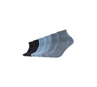 s.Oliver Unisex-Kurzsocken 6 Paar 35 - 38 jeansblau/marine
