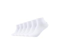 s.Oliver Kurzsocken "originals" Unisex 6er-Pack 39-42 Weiß Baumwollmischung