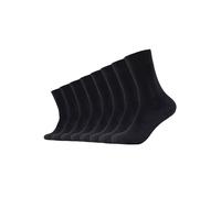 Kurzsocken S.OLIVER "Socken 8er Pack", Herren, Gr. 39-42, schwarz, Obermaterial: 80% Baumwolle CO. 15% Polyamid PA. 5% Elasthan EL., Socken (55562140-39) schwarz