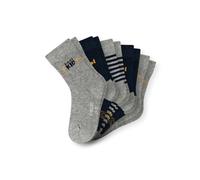 Kurzsocken SCHIESSER "Socken Legwear Kids 5er Pack", Mädchen, Gr. 27-30, grau, Obermaterial: 75% Baumwolle CO. 24% Polyamid PA. 1% Elasthan EL., Socken (45859846-27) grau