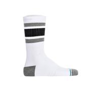 Kurzsocken STANCE "Socken Boyd ST 1er Pack", Damen, Gr. 38-42, bunt (weiß, schwarz, grau), Obermaterial: 70% Baumwolle CO. 19% Polyester PES. 9% Nylon NY. 2% Elasthan EL., Socken (78644417-38) weiß, s