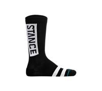 Kurzsocken STANCE "Socken OG Crew 1er Pack", Herren, Gr. 38-42, schwarz, Obermaterial: 71% Baumwolle CO. 19% Polyester PES. 8% Nylon NY. 2% Elasthan EL., Socken (72918537-38) schwarz