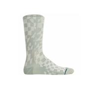 Kurzsocken STANCE "Socken Wave Check Crew 1er Pack", Herren, Gr. 43-47, blau, Obermaterial: 76% Baumwolle CO. 17% Polyester PES. 4% Nylon NY. 3% Elasthan EL., Socken (44794905-43) blau