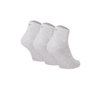 Kurzsocken TAMARIS "Socken Comfort Cotton Quarter 3-Pack 3er Pack", Damen, Gr. 35-38, grau, Obermaterial: 80% Baumwolle CO. 18% Polyamid PA. 2% Elasthan EL., Socken (68837850-35) grau