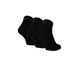 Kurzsocken TAMARIS "Socken Comfort Cotton Quarter 3-Pack 3er Pack", Damen, Gr. 35-38, schwarz, Obermaterial: 80% Baumwolle CO. 18% Polyamid PA. 2% Elasthan EL., Socken (84049828-35) schwarz