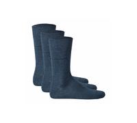 Kurzsocken TOM TAILOR "Socken 3er Pack", Herren, Gr. 39-42, blau, Obermaterial: 77% Baumwolle CO. 20% Polyamid PA. 3% Elasthan EL., Socken (90099611-39) blau