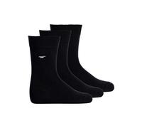Tom Tailor Socken 3er-Pack Kinder/Unisex Kurzsocken 77% Baumwolle Schwarz Gr. 23-26