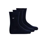 Tom Tailor Kinder Socken 3er-Pack Modell 9203 Unisex Blau (dark navy) Größe 31-34