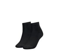 TH WOMEN CASUAL SHORT SOCK 2P Schwarz 35-38