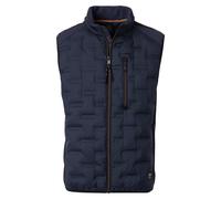 Kurzweste CASAMODA "CASAMODA Weste uni", Herren, Gr. 6XL, dunkelblau, 100% Polyester, Westen (77240831-6XL) dunkelblau