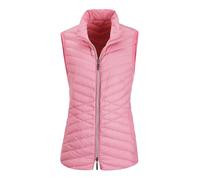 Kurzweste GOLDNER "Kurzgröße Taillierte Daunenweste, leicht gefüttert", Damen, Gr. 21, rosa (rosé), Obermaterial: 100% Polyamid PA., Modisch, Westen, Mit taillenformenden Steppmuster (98803855-21) ros