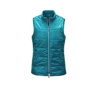 Kurzweste GOLDNER "Leichte Steppweste mit Stehkragen", Damen, Gr. 44, blau (dunkeltürkis), Obermaterial: 100% Polyamid PA., normal, Westen, Ohne (92684006-44) dunkeltürkis