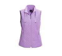 Kurzweste GOLDNER "Leichte Steppweste mit Stehkragen", Damen, Gr. 44, lila (violett), Obermaterial: 92% Polyester PES. 8% Polyamid PA., Westen (92906426-44) violett