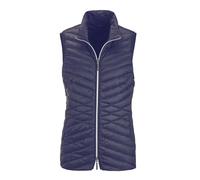 Kurzweste GOLDNER "Taillierte Daunenweste, leicht gefüttert", Damen, Gr. 38, blau (marine), Obermaterial: 100% Polyamid PA., Westen (97892760-38) marine